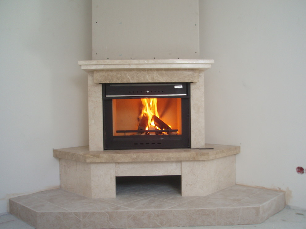 Камины  в работе