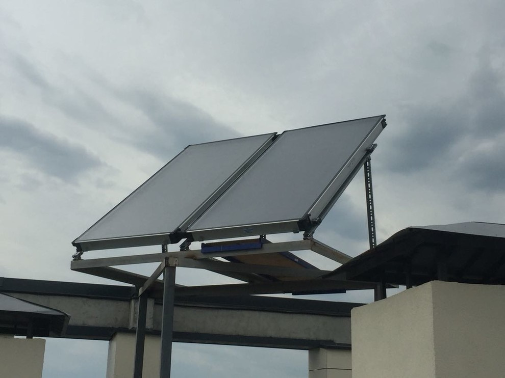 Солнечные коллекторы для 2-х квартир