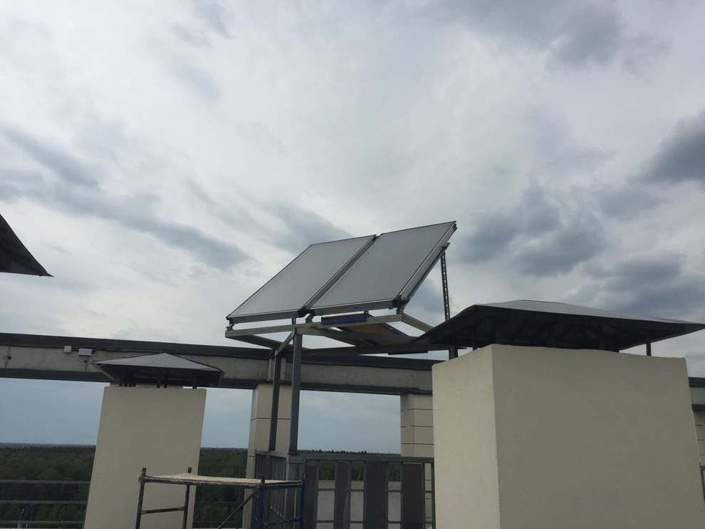 Солнечные коллекторы для 2-х квартир