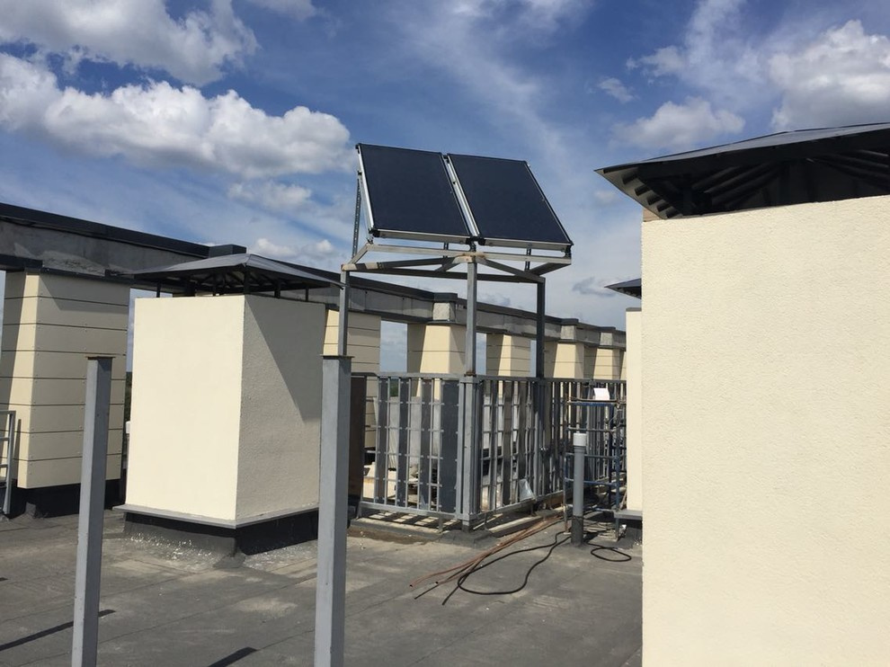 Солнечные коллекторы для 2-х квартир