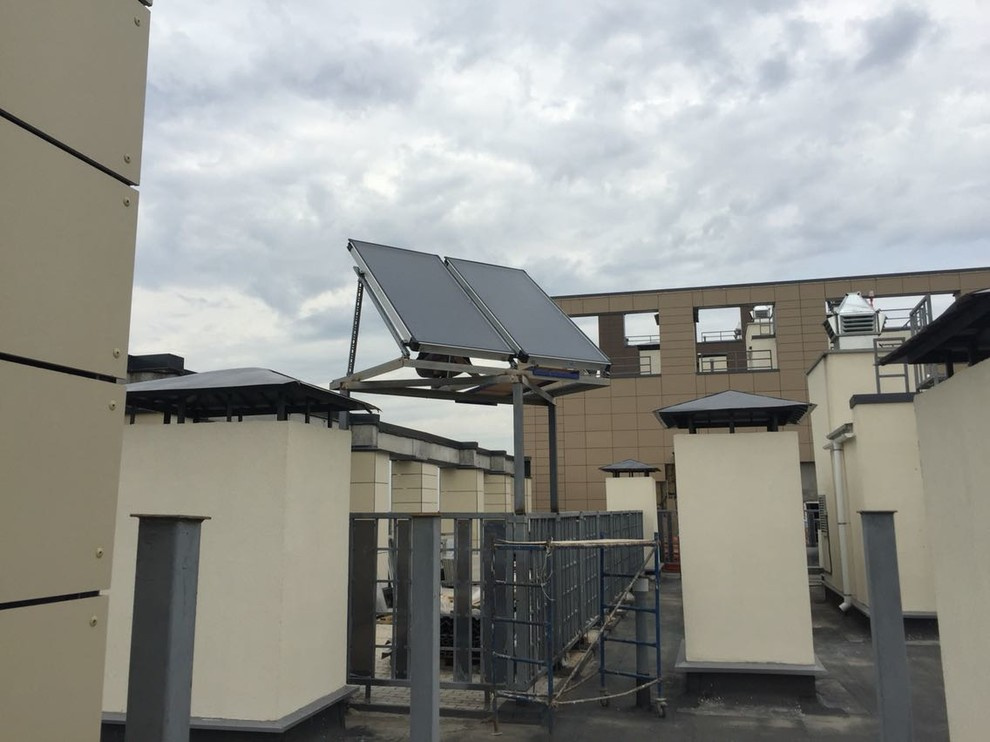 Солнечные коллекторы для 2-х квартир