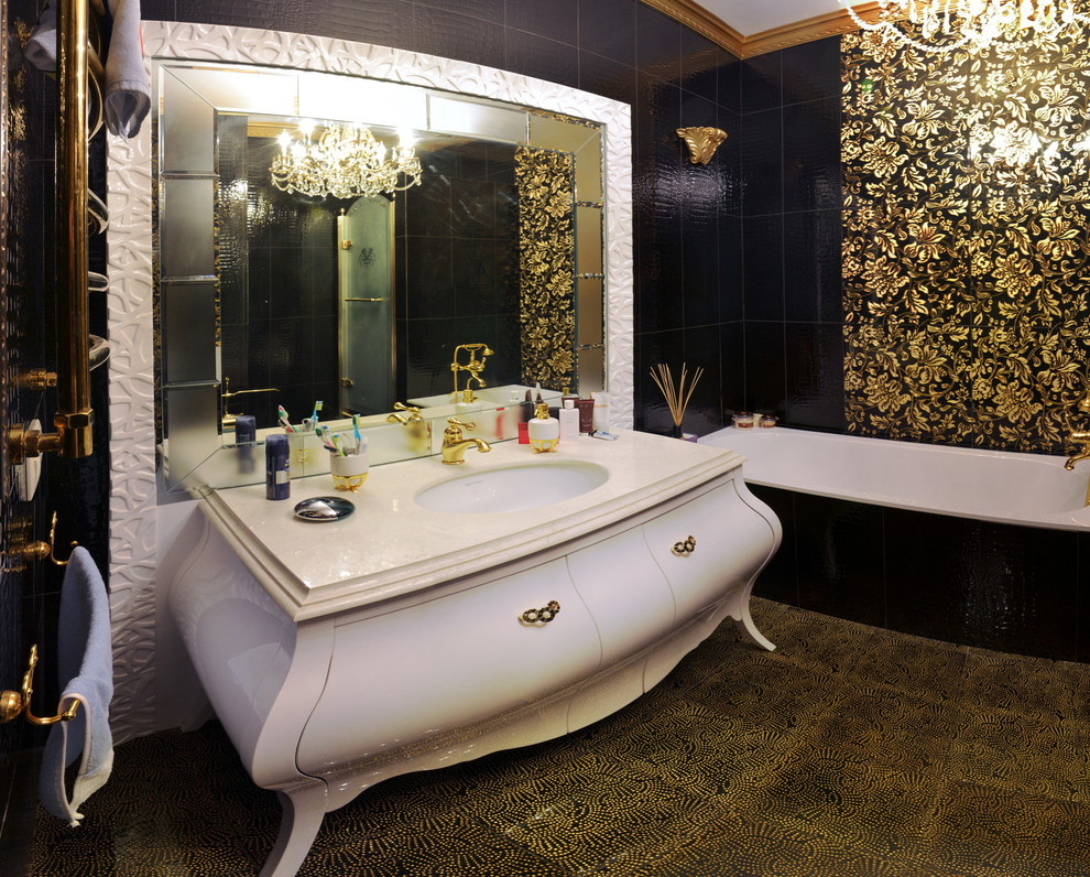 Капитальный ремонт 4-х комнатной квартиры: Ванная комната