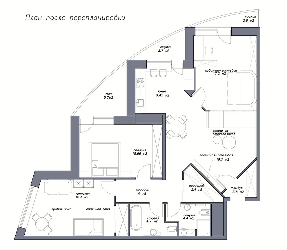 Квартира для молодой семьи