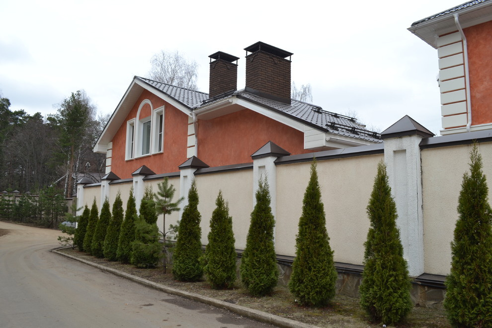 Фасад дома в Подмосковье - Классика