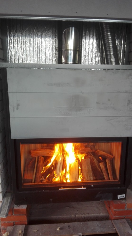 Камины  в работе