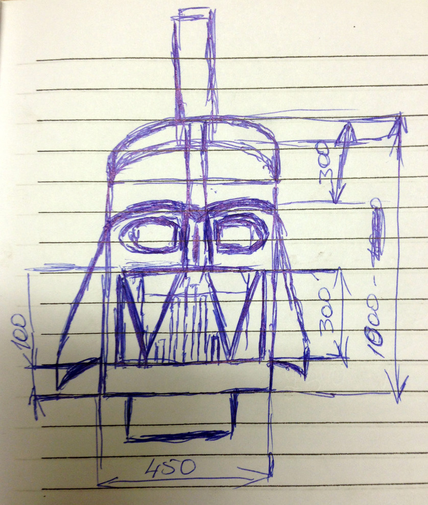 Очаг "Darth Vader"