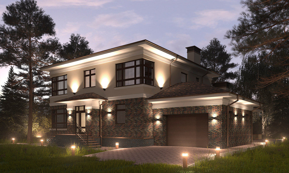 Наружное освещение - Жилой дом / Кратово