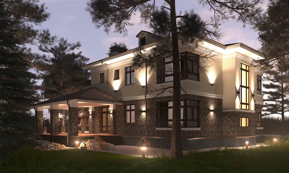 Наружное освещение - Жилой дом / Кратово