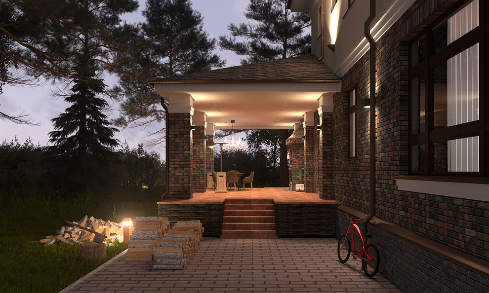 Наружное освещение - Жилой дом / Кратово