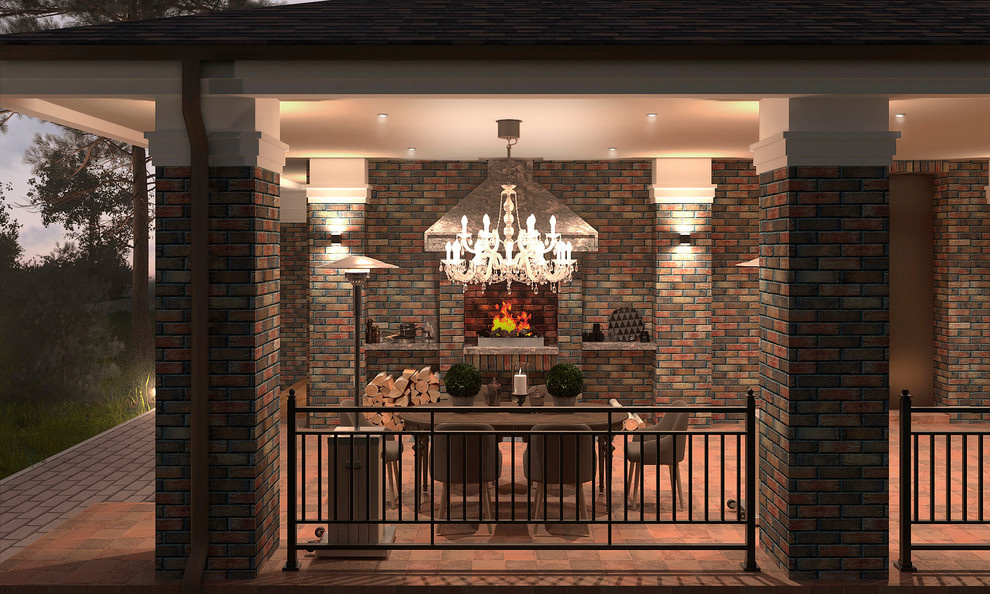 Обложка проекта: Наружное освещение - Жилой дом / Кратово