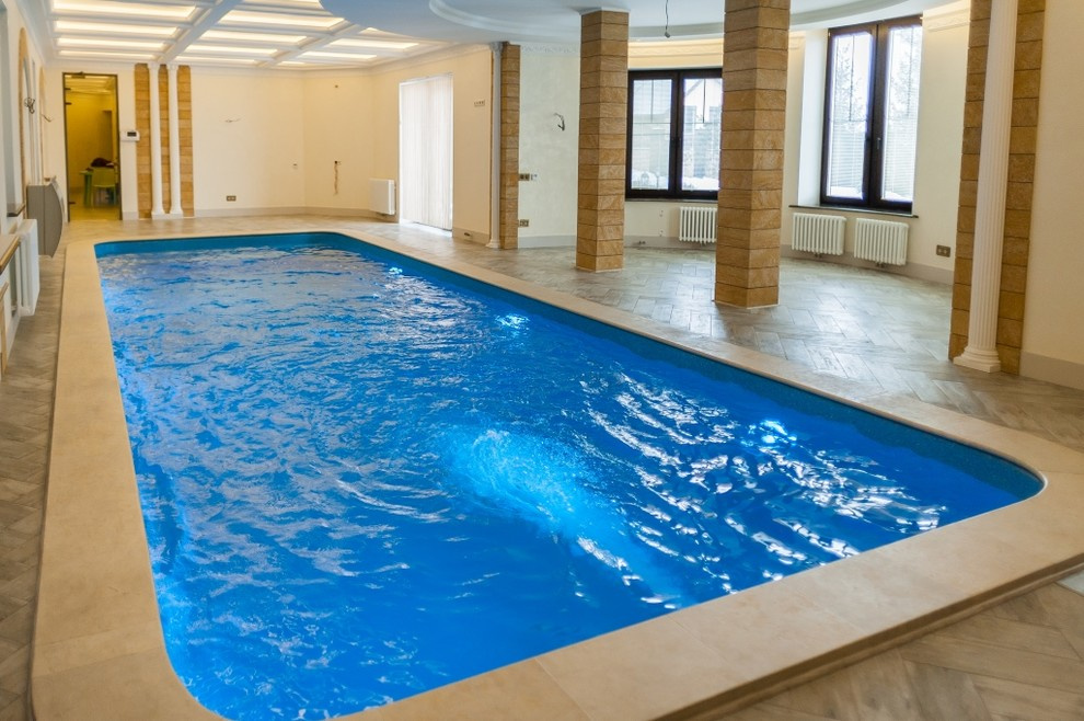 Композитный бассейн, сауна, хамам