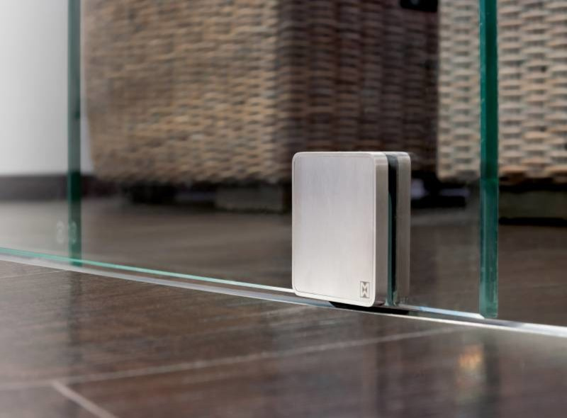 Обложка проекта: Раздвижные стеклянные перегородки Terra Akzent от MWE из Германии.