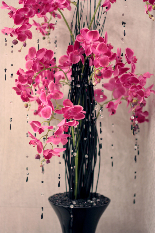 Оформление в Парадном квартале. Фрагмент композиции для ванной комнаты