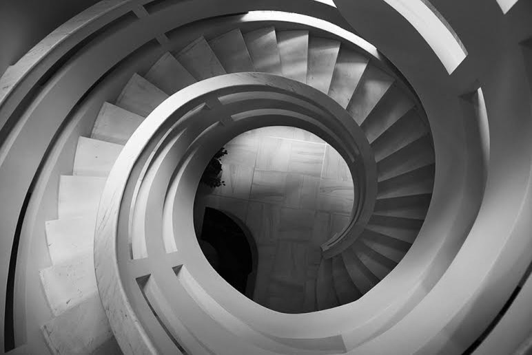 Бетонная лестница