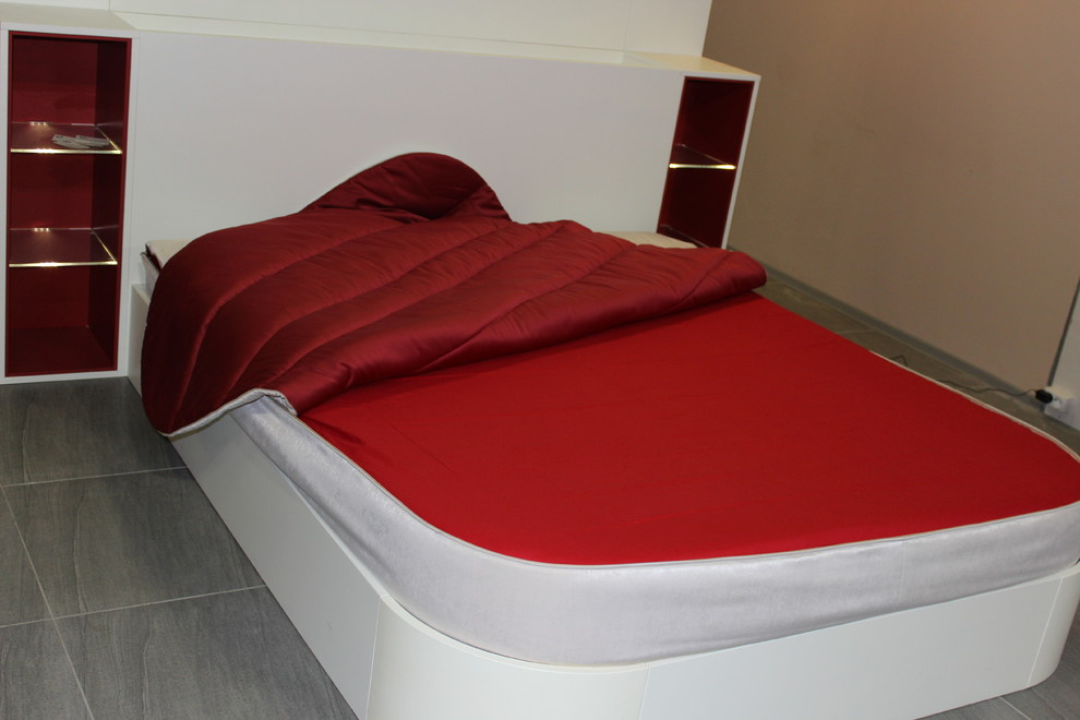 Обложка проекта: Многофункциональный модуль в спальню. Кровать zipper