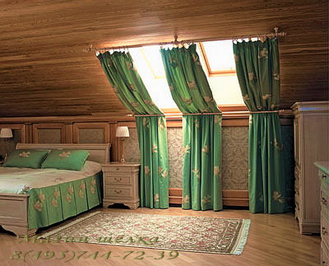 Шторы в спальню
