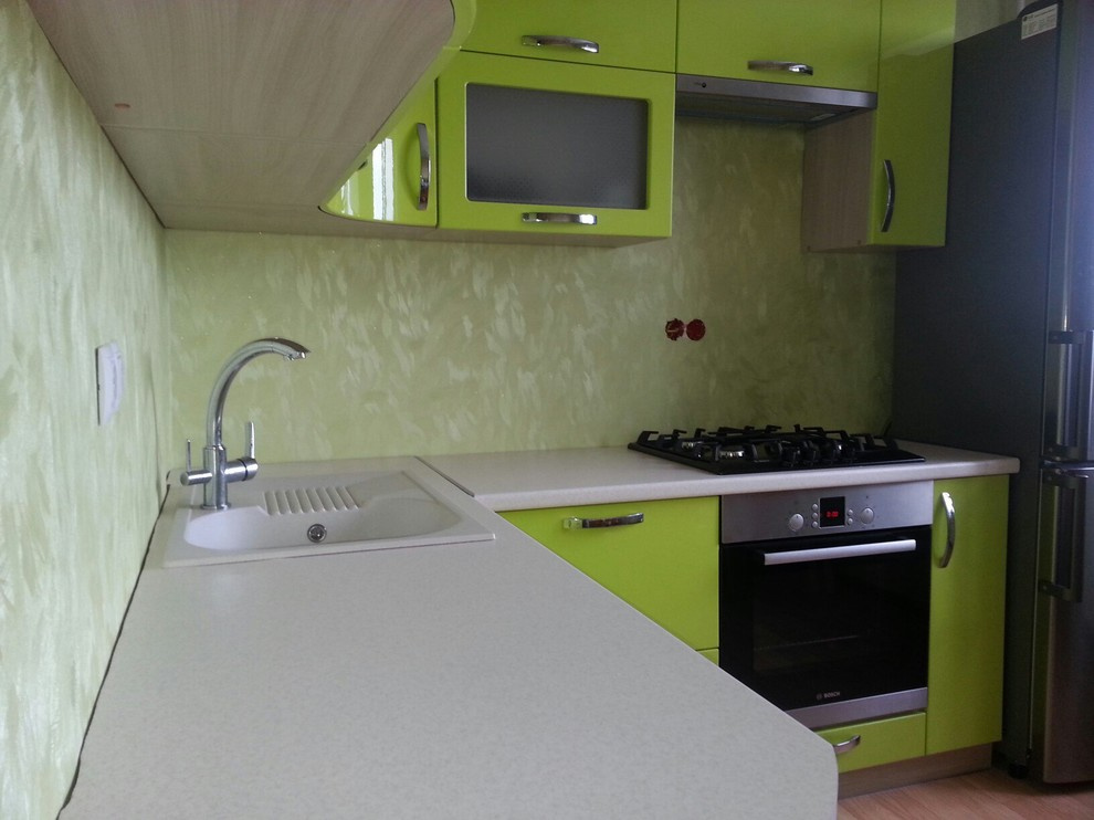 Кухонный фартук из закаленного стекла с фотопечатью