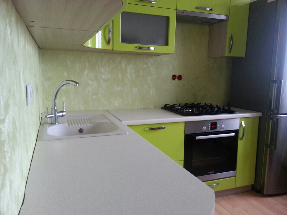 Кухонный фартук из закаленного стекла с фотопечатью