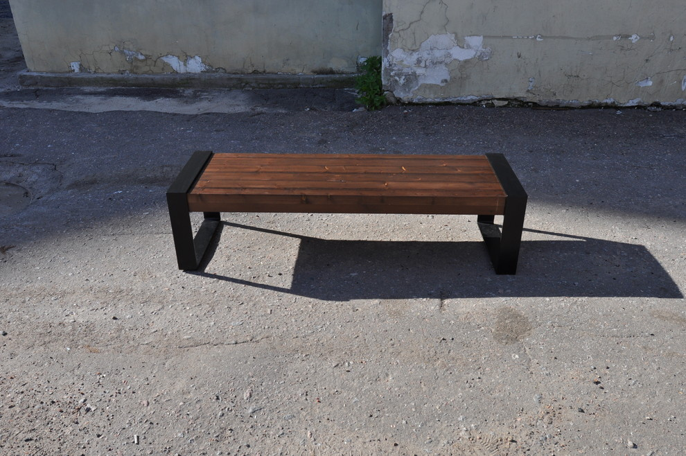 Скамейка в индустриальном стиле "Benchy"