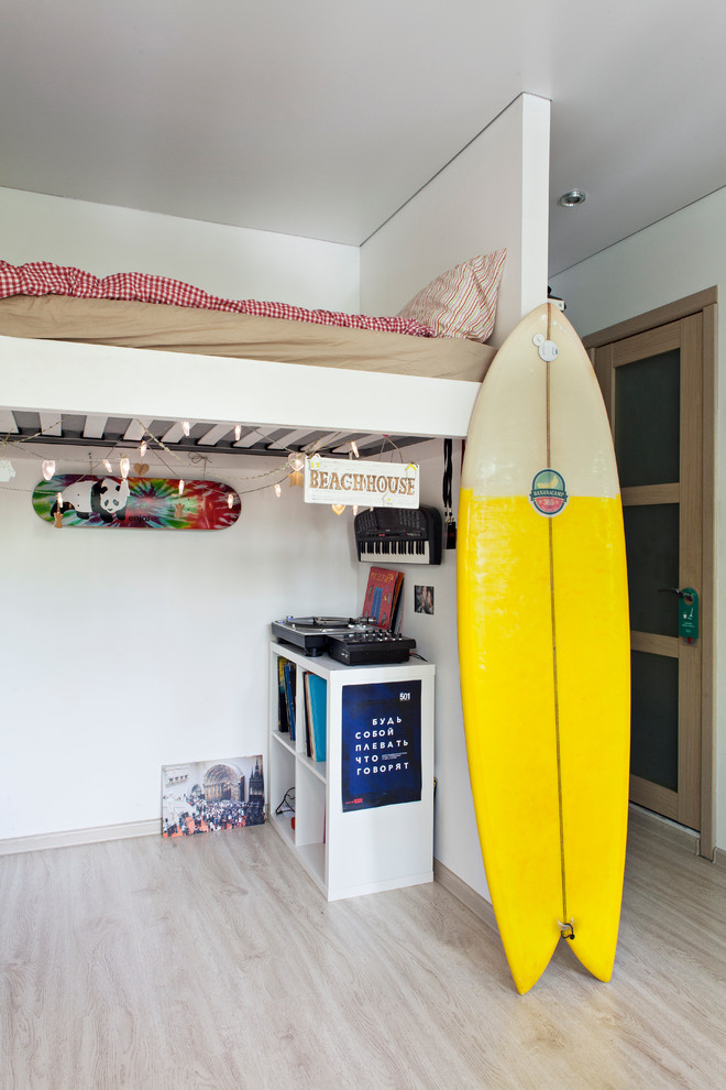 В гостях: Квартира 17 квадратных метров и пляжное настроение