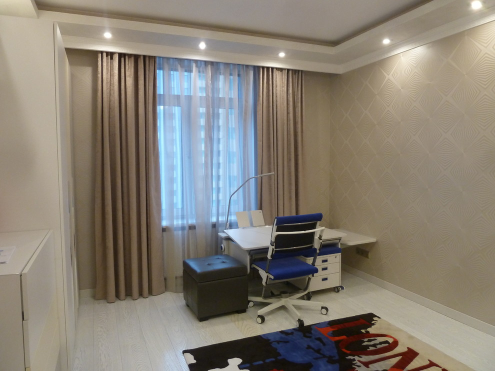 Золото и бирюза. Квартира на Космонавтов