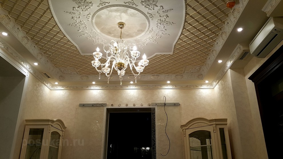 Дизайн интерьера, гипсовая лепнина