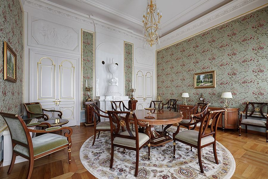 Дом Куракиных на Новой Басманной. Ныне Дом приемов РЖД