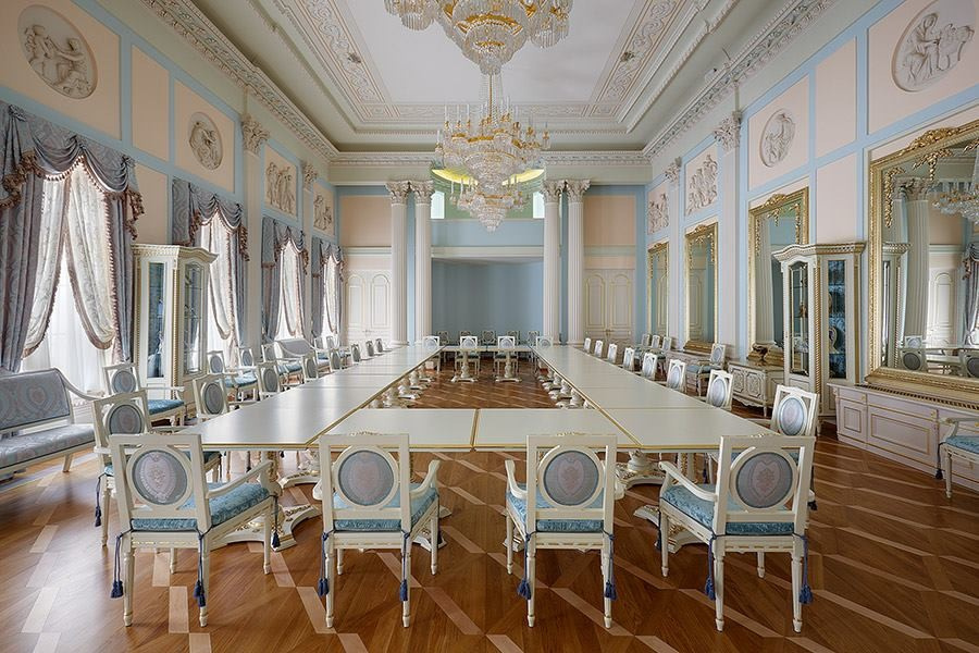 Дом Куракиных на Новой Басманной. Ныне Дом приемов РЖД