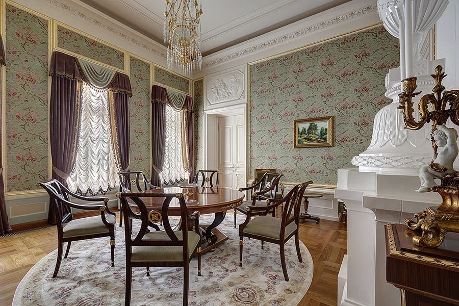 Дом Куракиных на Новой Басманной. Ныне Дом приемов РЖД