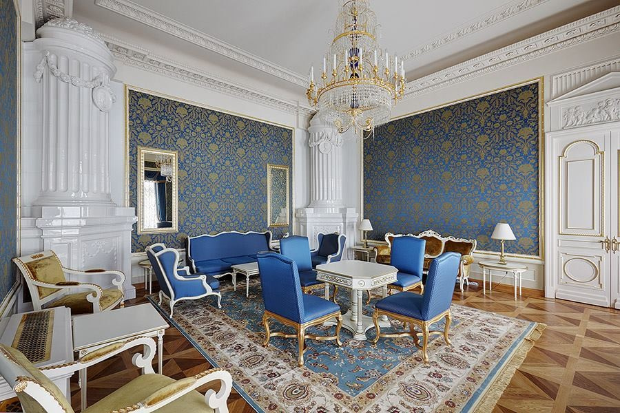 Дом Куракиных на Новой Басманной. Ныне Дом приемов РЖД