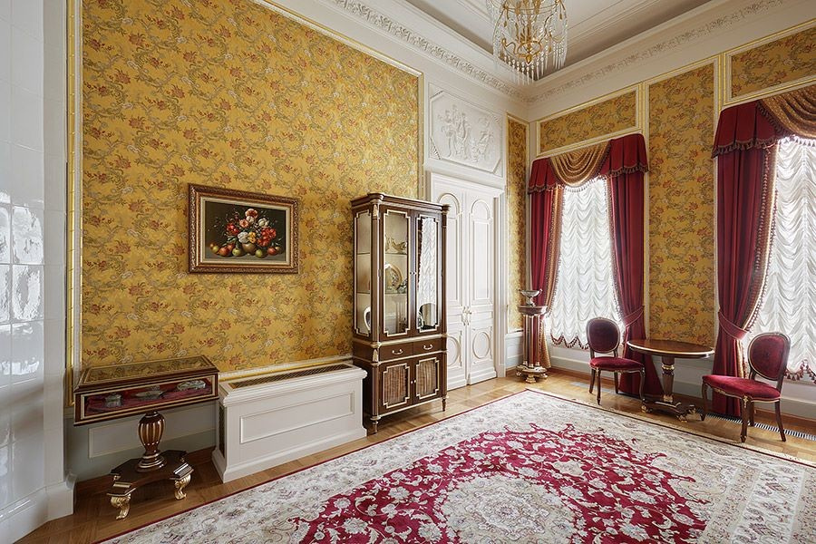 Дом Куракиных на Новой Басманной. Ныне Дом приемов РЖД