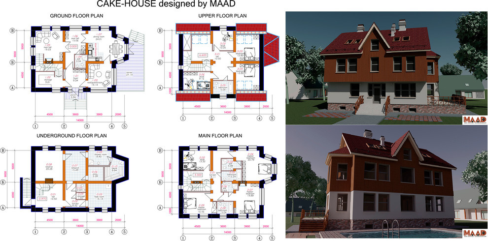 Обложка проекта: Cake-house