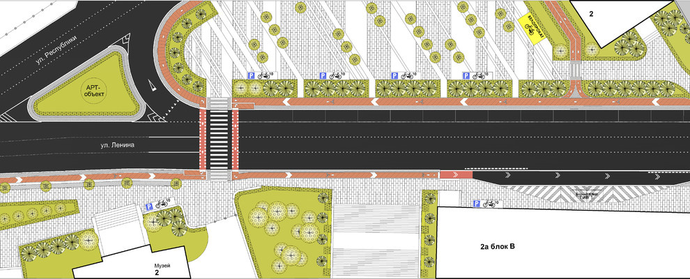 Концепция благоустройства ул. Ленина