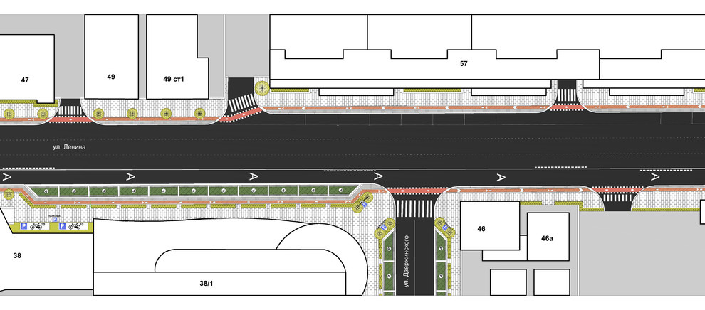Концепция благоустройства ул. Ленина