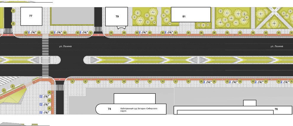 Концепция благоустройства ул. Ленина