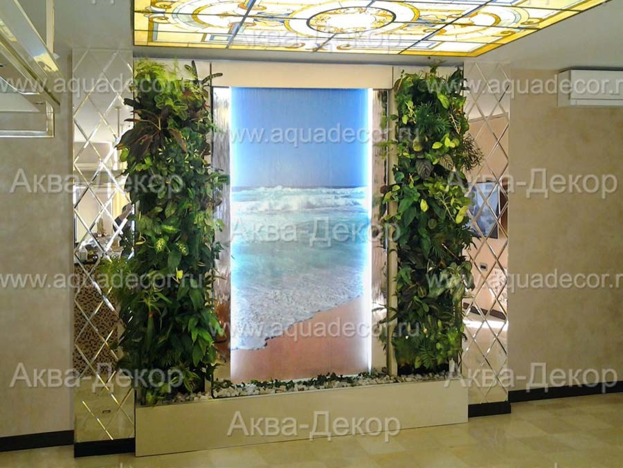Водопады в стиле хай-тек