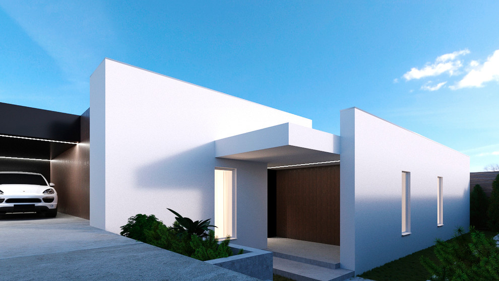 Современный дом c бассейном в Ростовской области