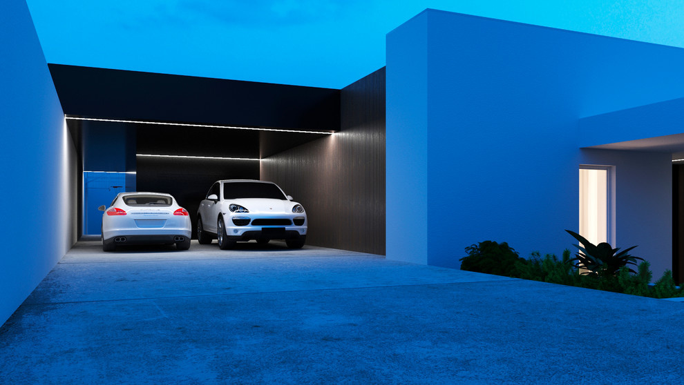 Современный дом c бассейном в Ростовской области