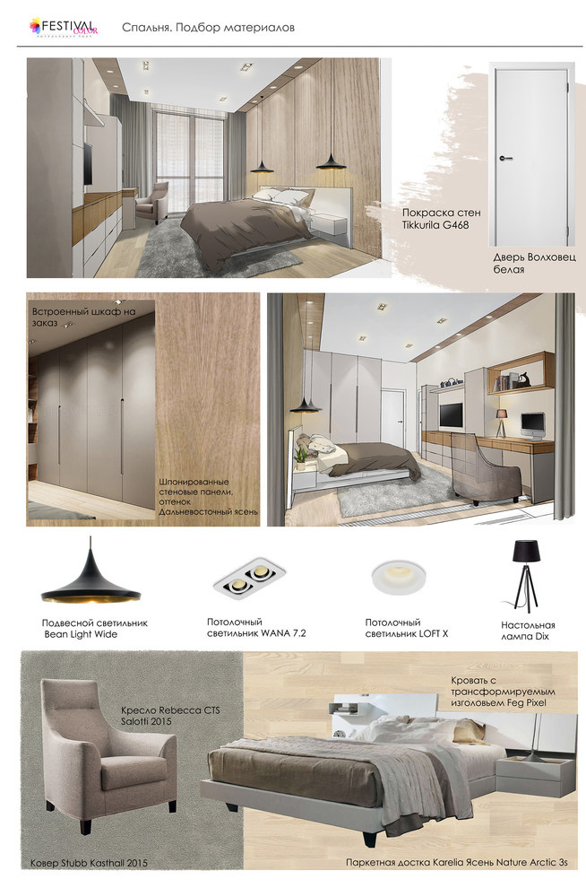 КВАРТИРА "MILK WITH BERRY" В МОСКВЕ