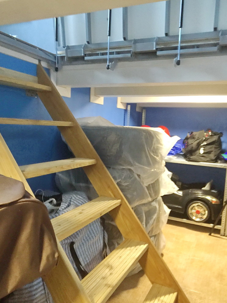 Зона хранения  в бывшей чаше бассейна