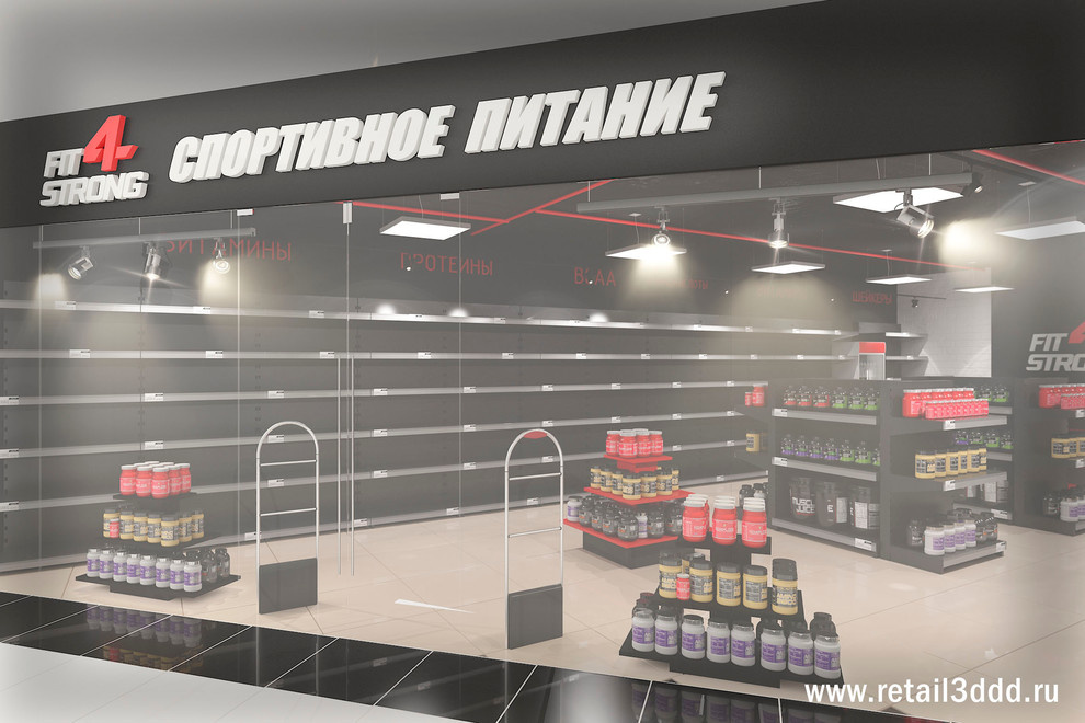 Магазин спортивного питания и аксессуаров «Fit4Strong»  г.Владивосток