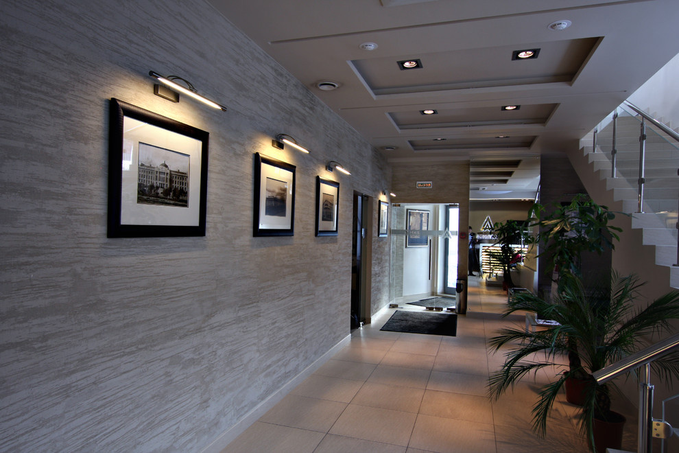 Травертин в интерьере/Travertine in the interior