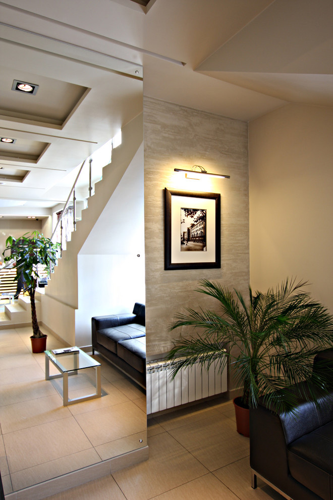 Травертин в интерьере/Travertine in the interior