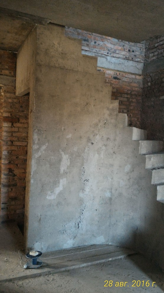 Монолитная железобетонная лестница