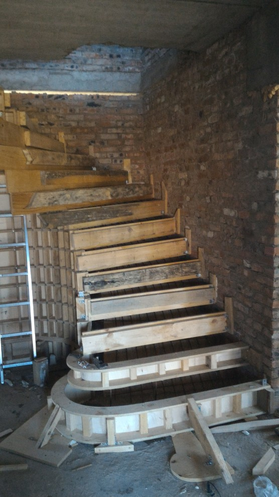 Монолитная железобетонная лестница