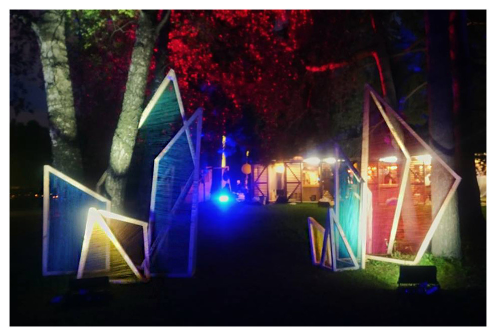 Инсталляция для сцены на Bosco fresh fest