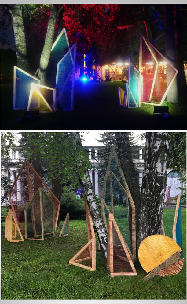 Обложка проекта: Инсталляция для сцены на Bosco fresh fest