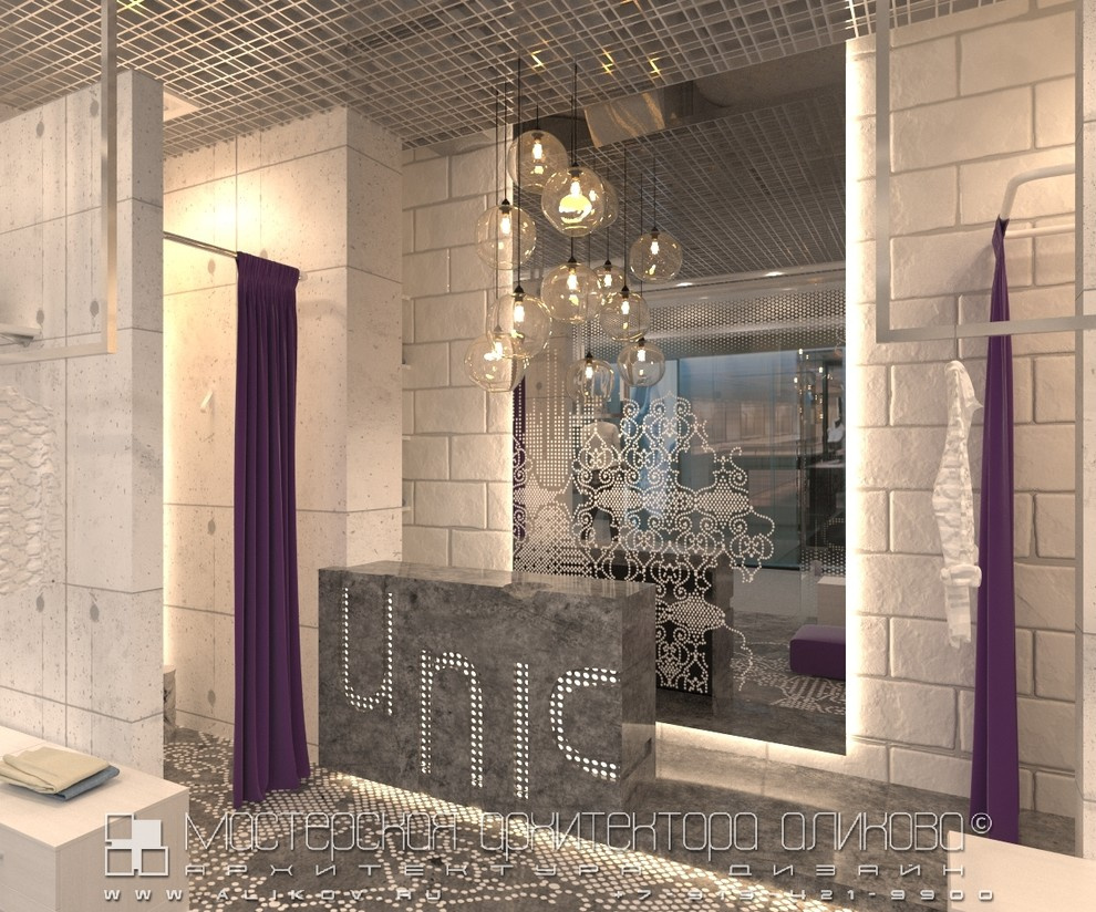 Интерьер магазина в стиле лофт во Владикавказе