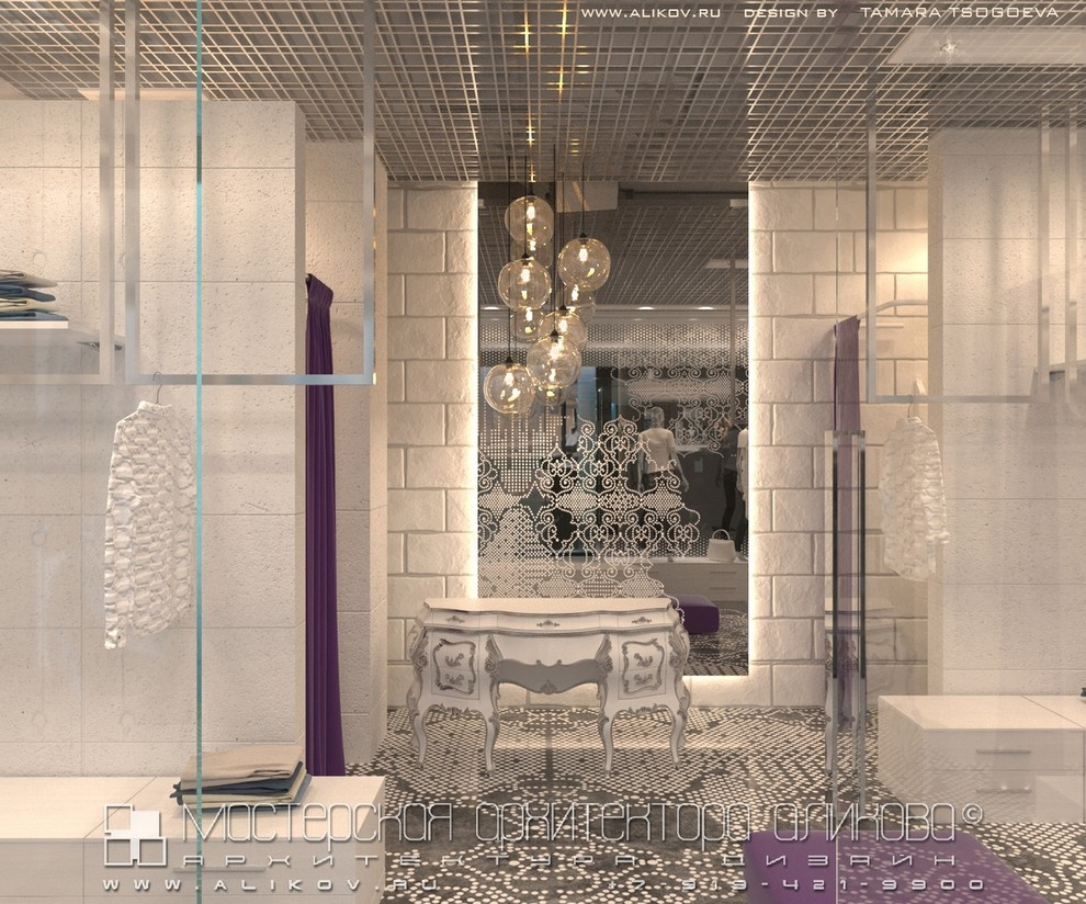 Интерьер магазина в стиле лофт во Владикавказе