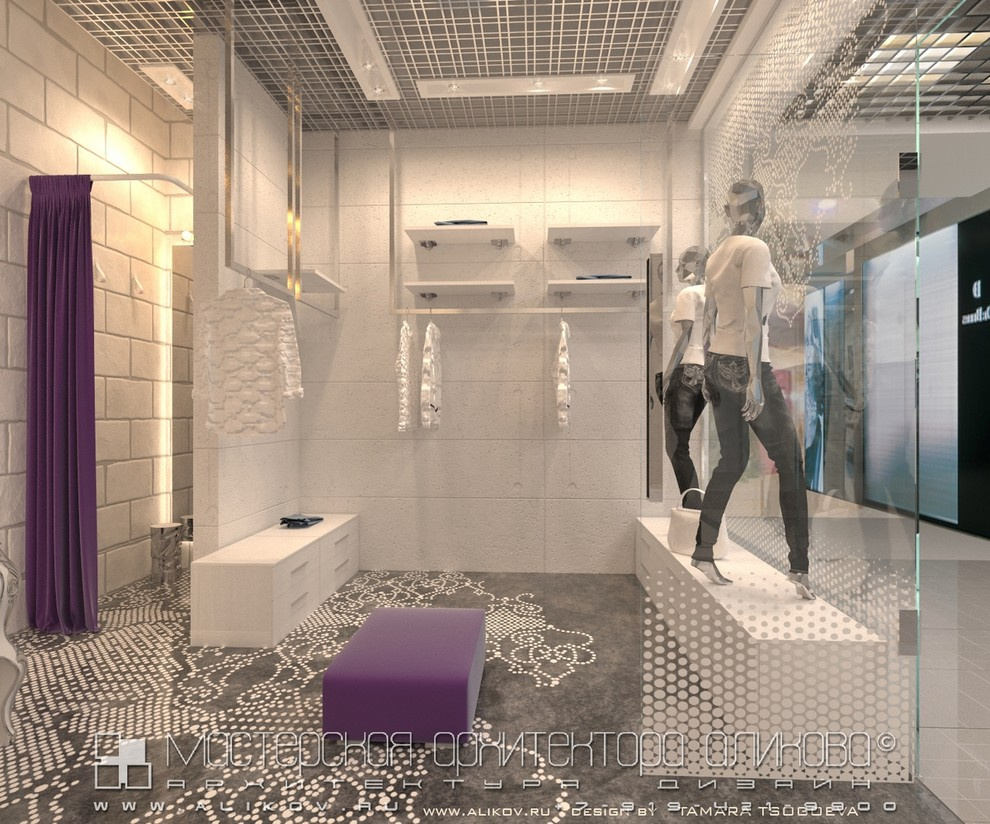 Интерьер магазина в стиле лофт во Владикавказе